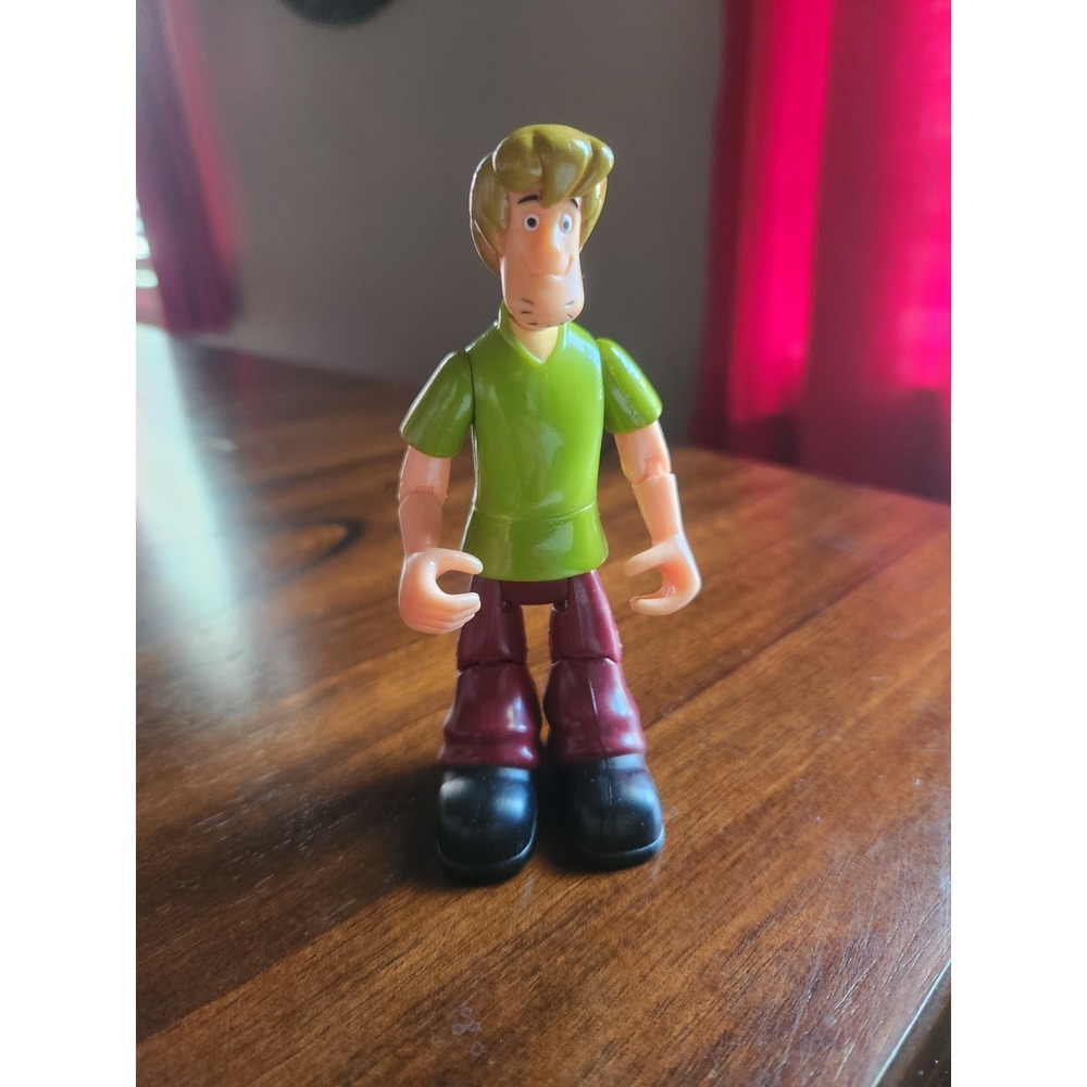 Scooby Doo Shaggy Rogers 4.5" Action Figure Thinkway Toys Hanna-Barbera Vintage